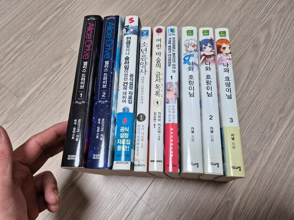 라노벨 일괄 판매합니다