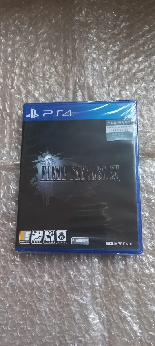 PS4 (초회판 미개봉) 파이널판타지15 정발 한글 팝니다 플스4 ps5 플스5 파판 초코보 왕국 제국