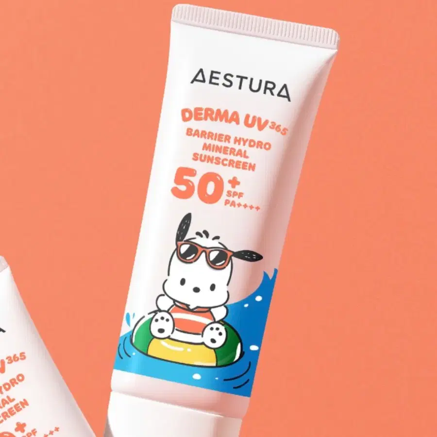 새상품 포차코 x 에스트라 더마UV365 장벽수분 무기자차 선크림 40ml