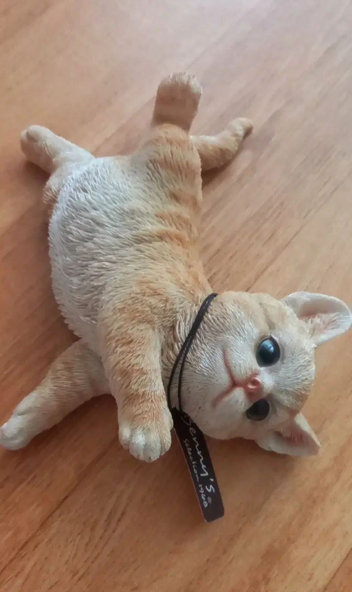 빈티지 오브제 소품 고양이 피겨린 B