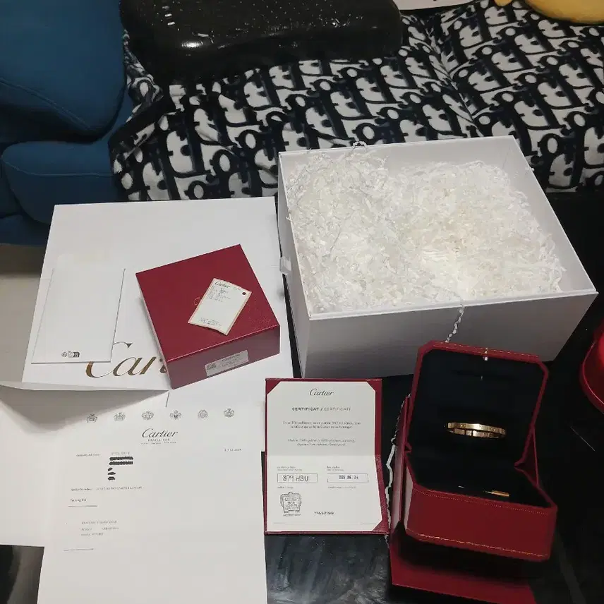 까르띠에 러브팔찌 미디움 16호 사진 1
