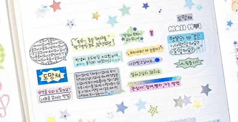 모이또이 도망쳐 라벨 박 키스컷