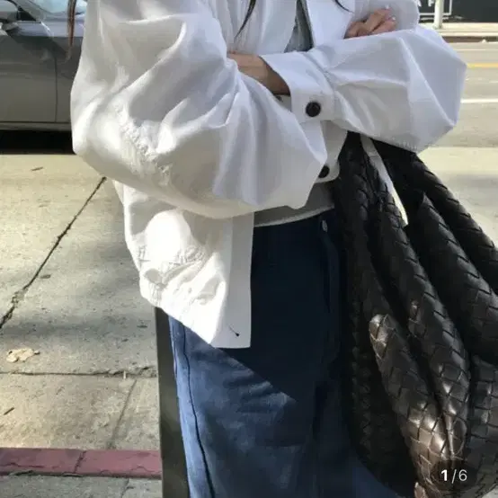 베르가못 아틀리에 블루종 점퍼