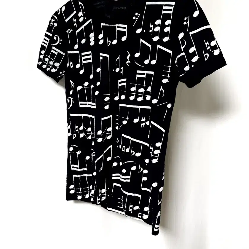 디올옴므 06S Music Note T-Shirt