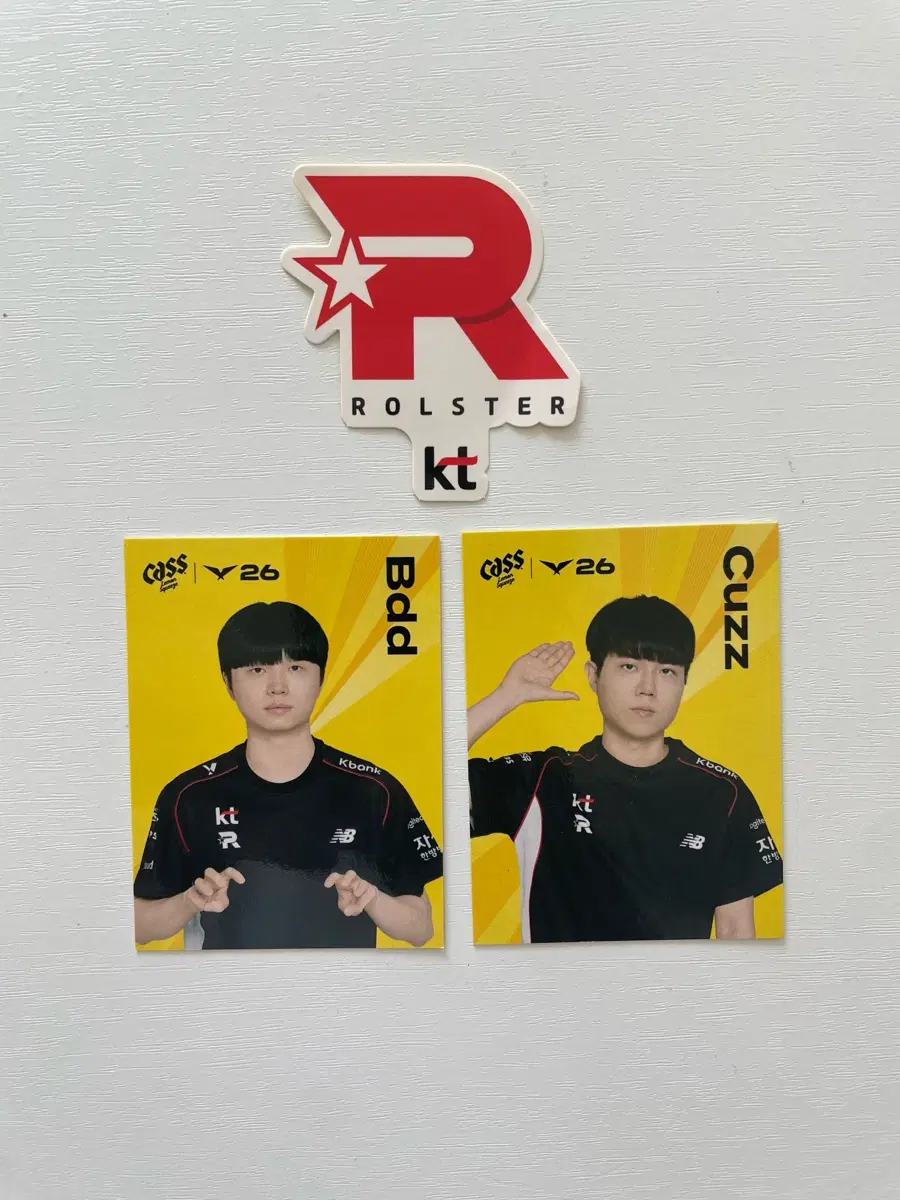 KT롤스터 비디디 커즈 카스 포토카드