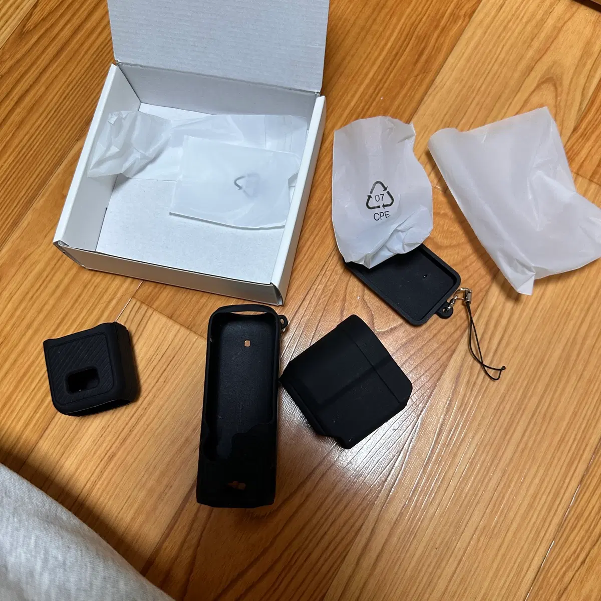오즈모포켓3 실리콘 케이스 블랙 1회사용