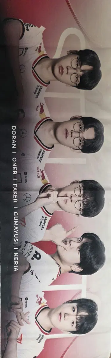 2025 T1 티원존 포카 + 슬로건 (도오페구케)