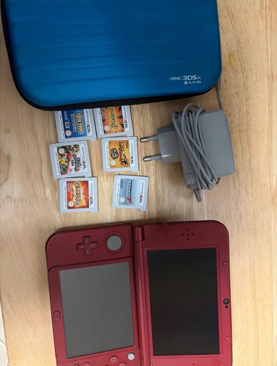 닌텐도 New 3DS XL 레드 상태 좋아요