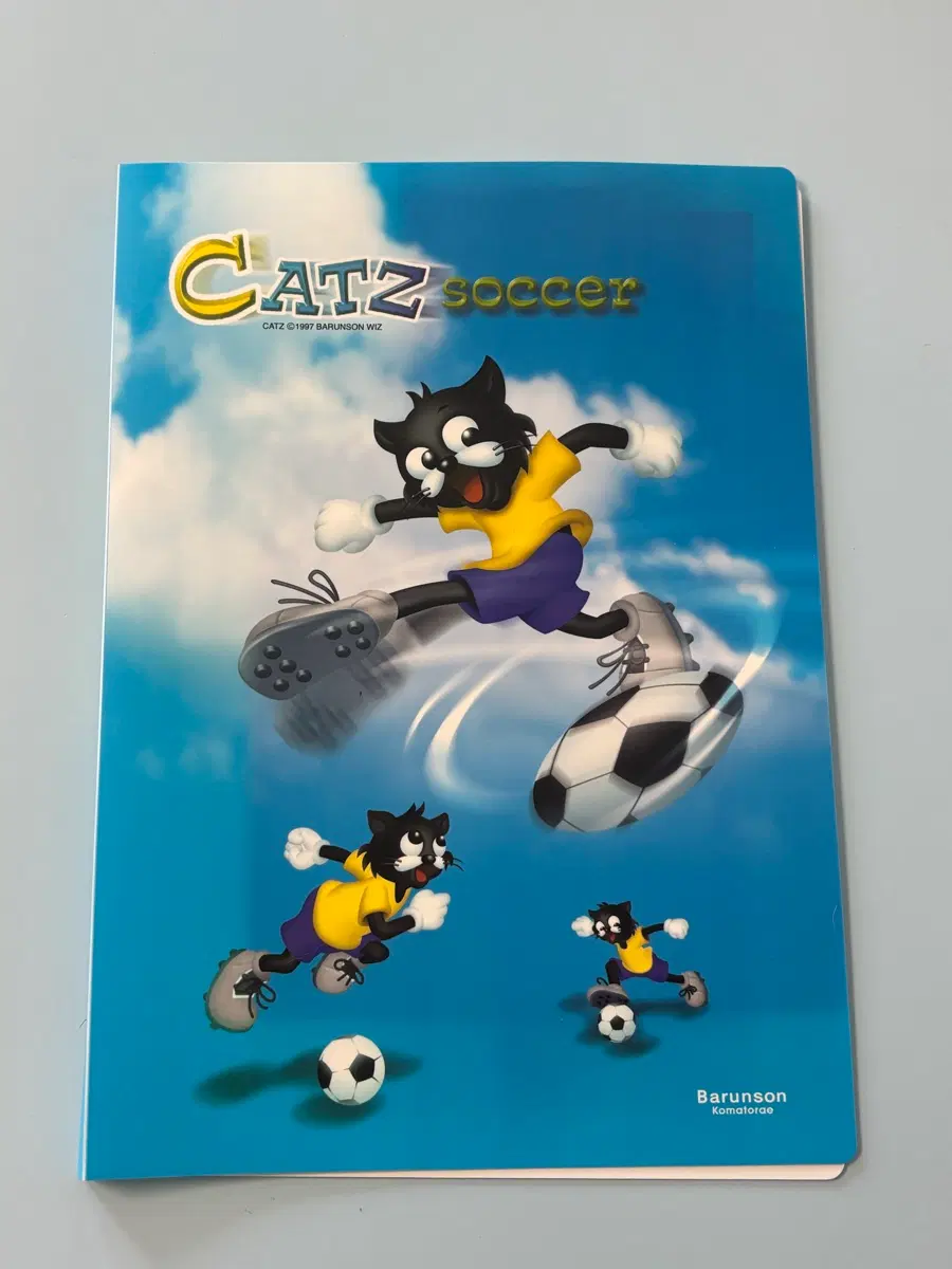 고전문구 바른손 캣츠 CATZ 클립 파일 비인더