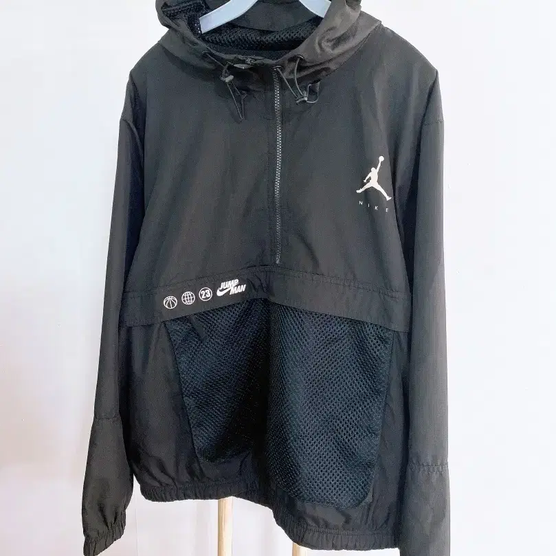 몽빈티지(XL)나이키조던남자점프맨메쉬배색아노락바람막이후드티