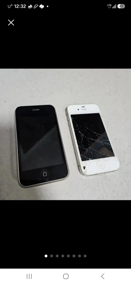 애플 아이폰 3GS 32GB 4S 화이트 구형 아이폰 2대 일괄
