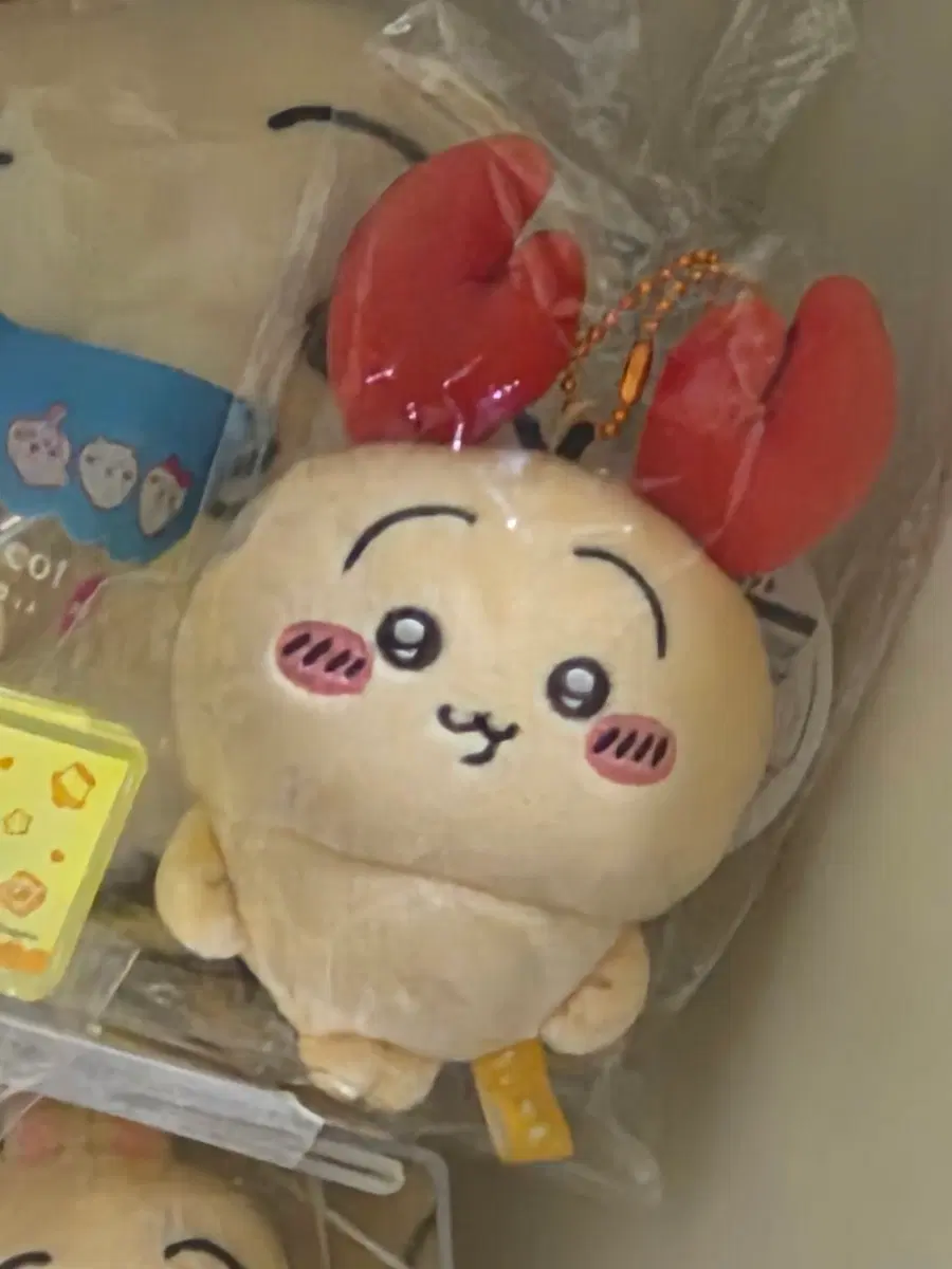 치이카와 랍스터 우사기 마스코트 인형
