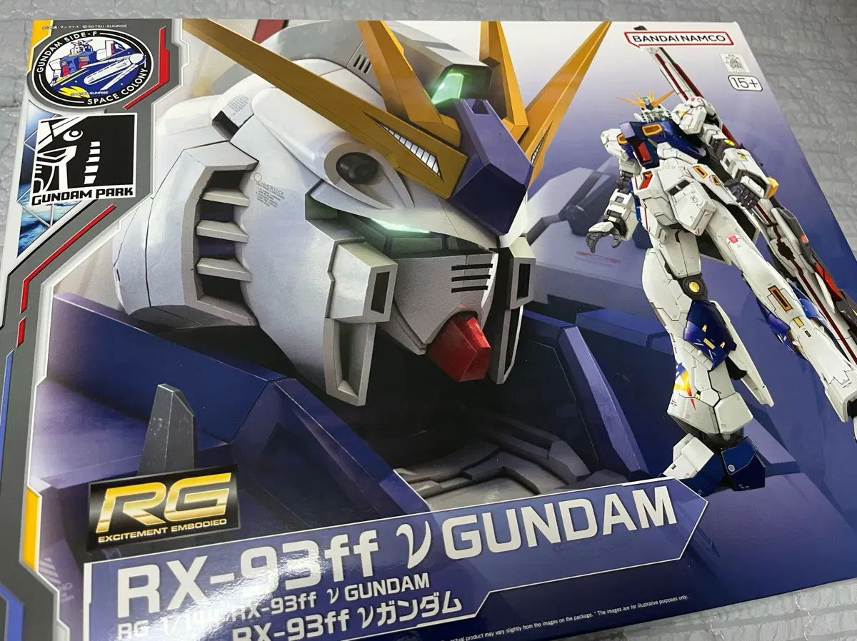 [미개봉]RG RX-93ff 뉴건담(일본 사이드-F 한정) 반다이
