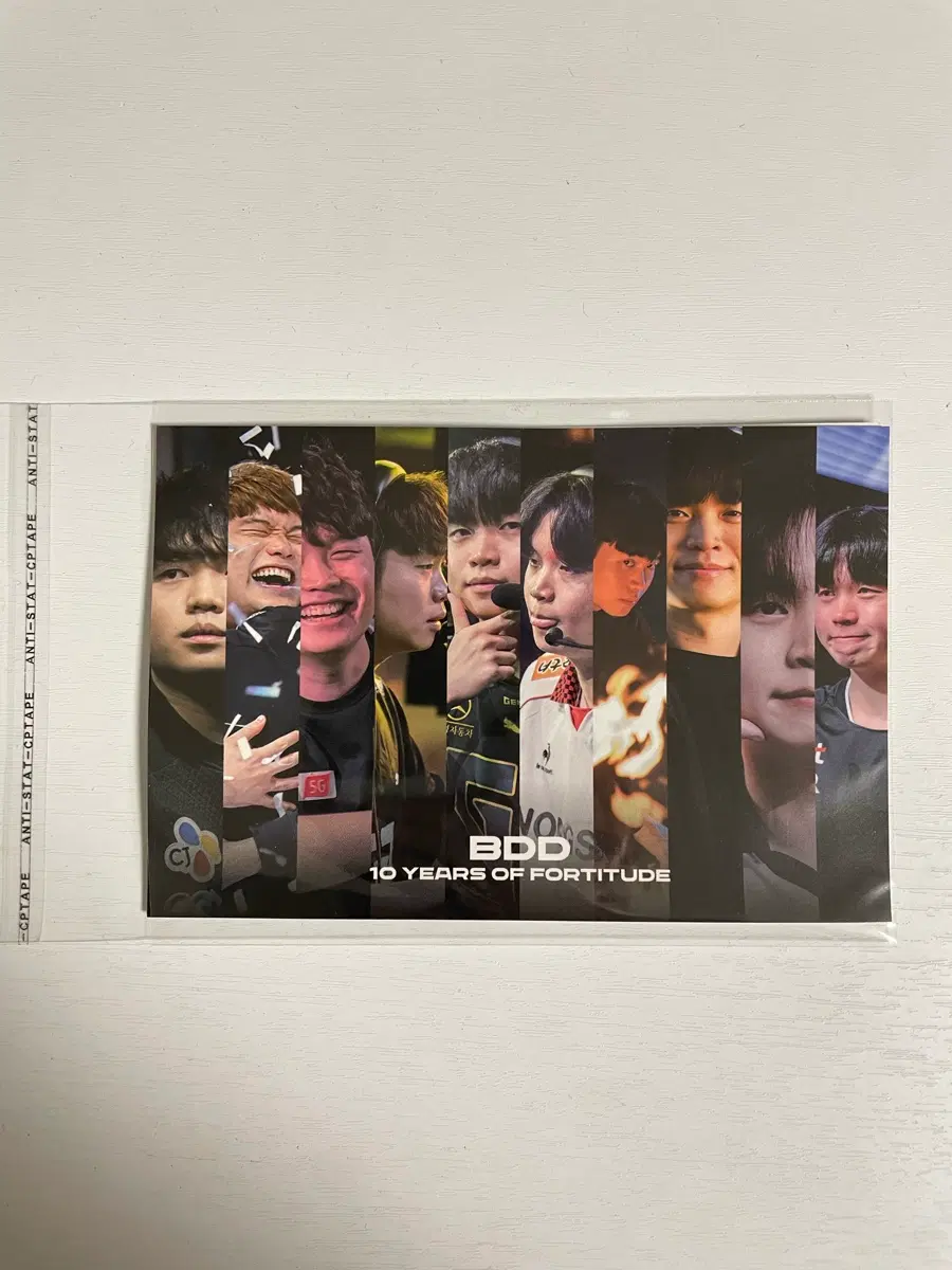 KT롤스터 Bdd 10주년 기념 엽서 2종