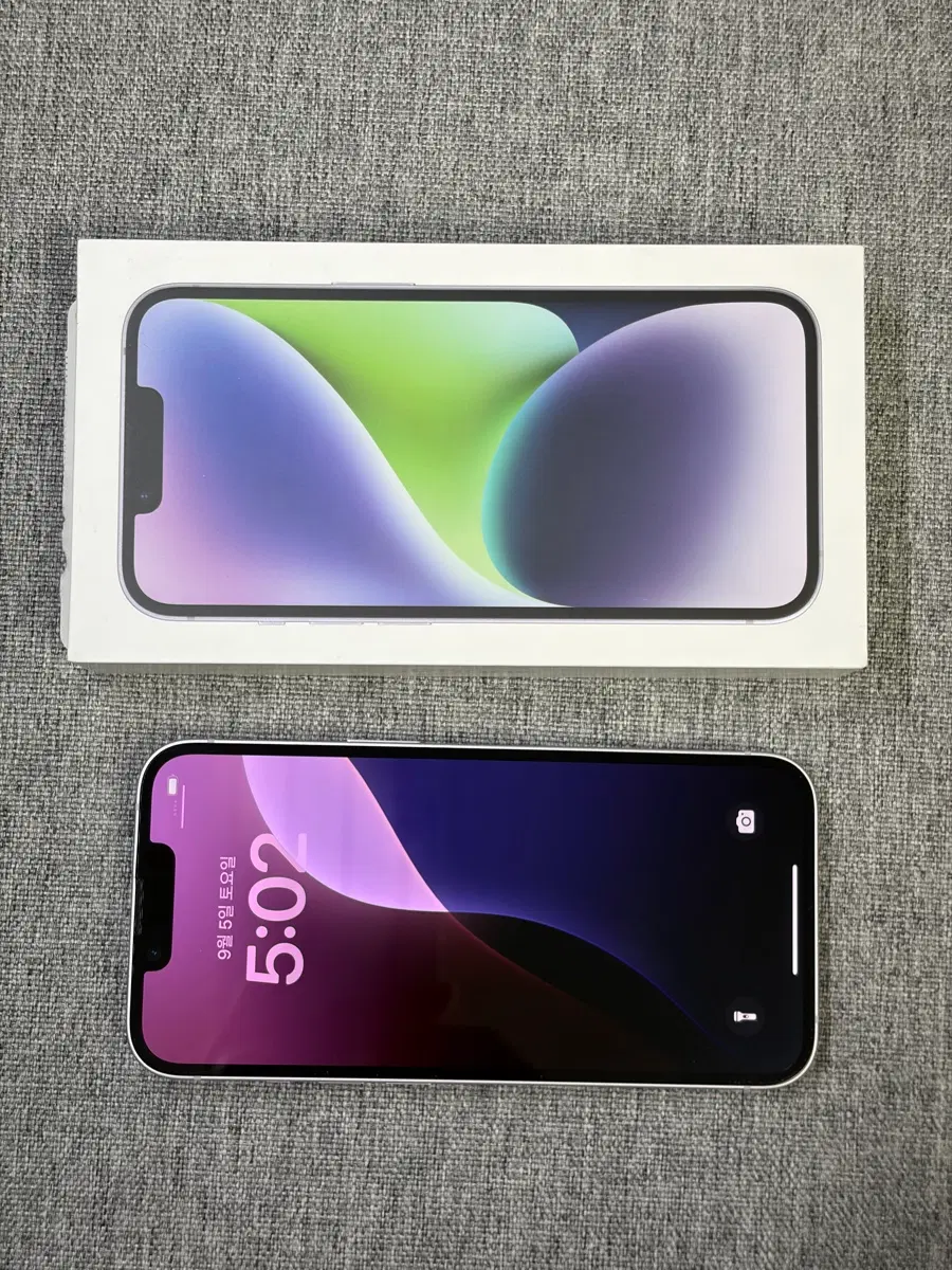 애플 아이폰 14 퍼플 256GB