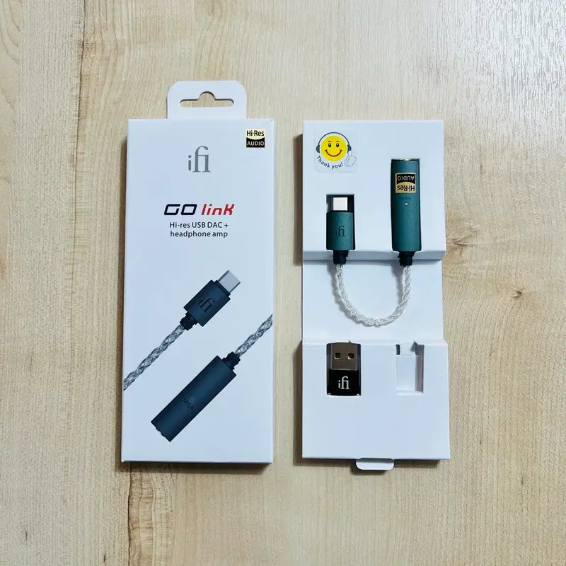 iFi GO link DAC 헤드폰 앰프