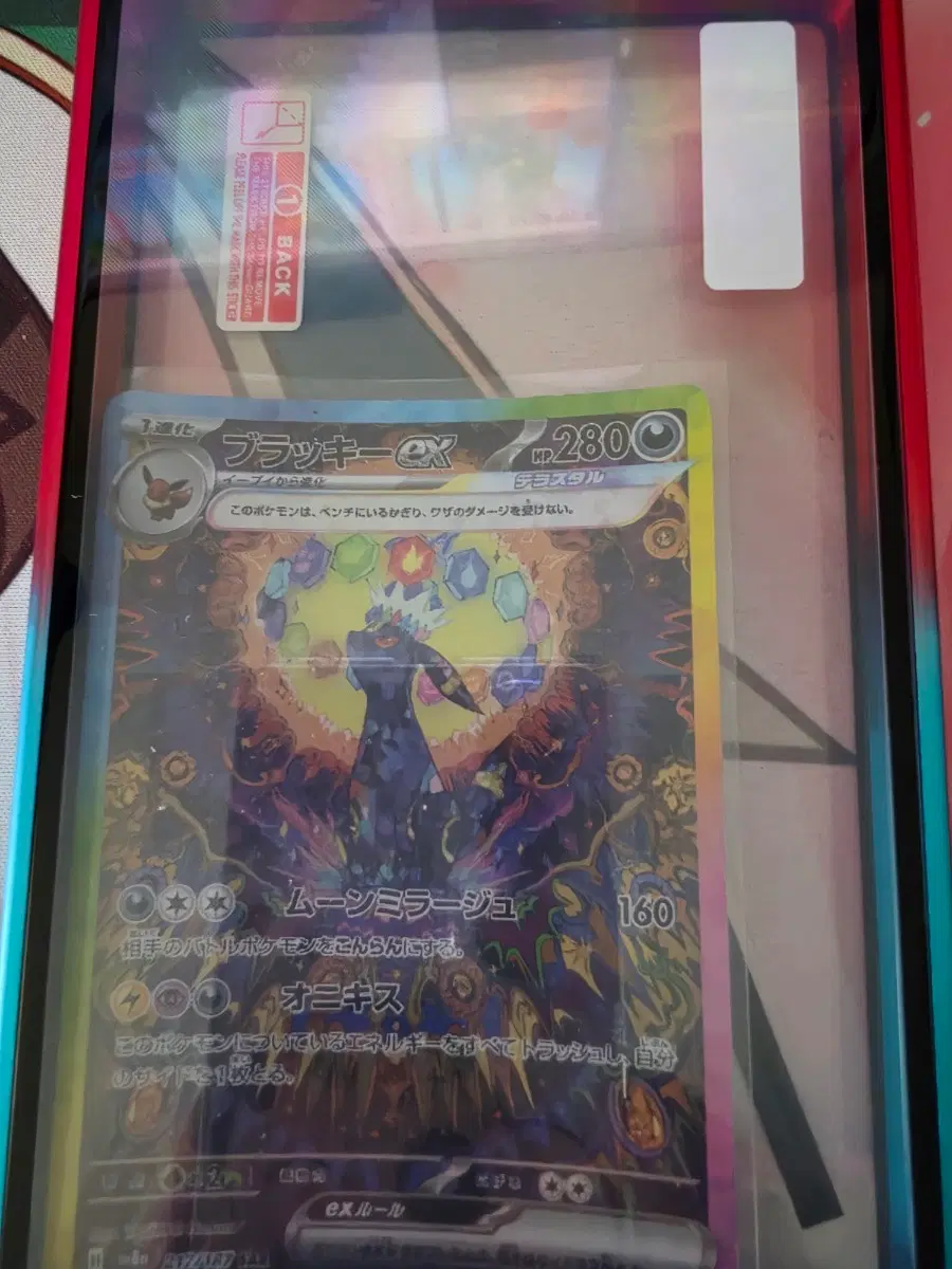 포켓몬 카드 TCG 블래키 ex SAR 테라스탈 페스타 일본판 판매합니다