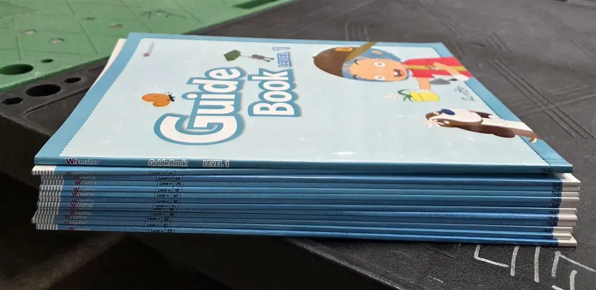 Wizmaker Study Book 레벨1 교원올스토리 13권 세트 어린이영어 중고책