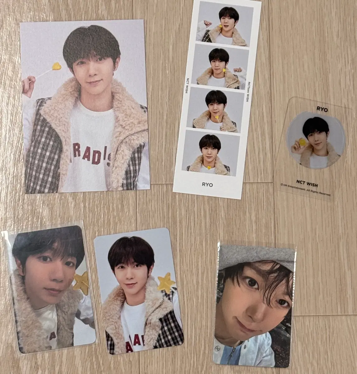 NCT WISH RYO 료 포토카드 일괄