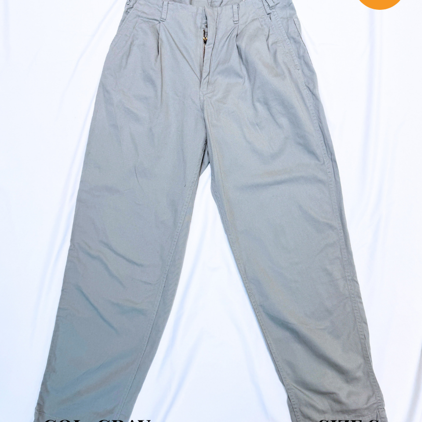 더잠러솔로 TROUSERS C1950 PEG TOP(S)