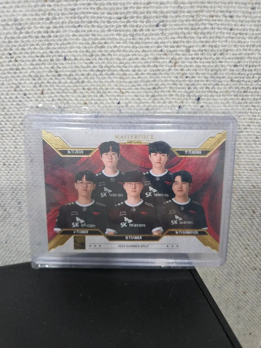buffun T1 Team ZOFGK Zeus Oner Faker Gumayusi Keria gold card 티원 제오페구케 카드