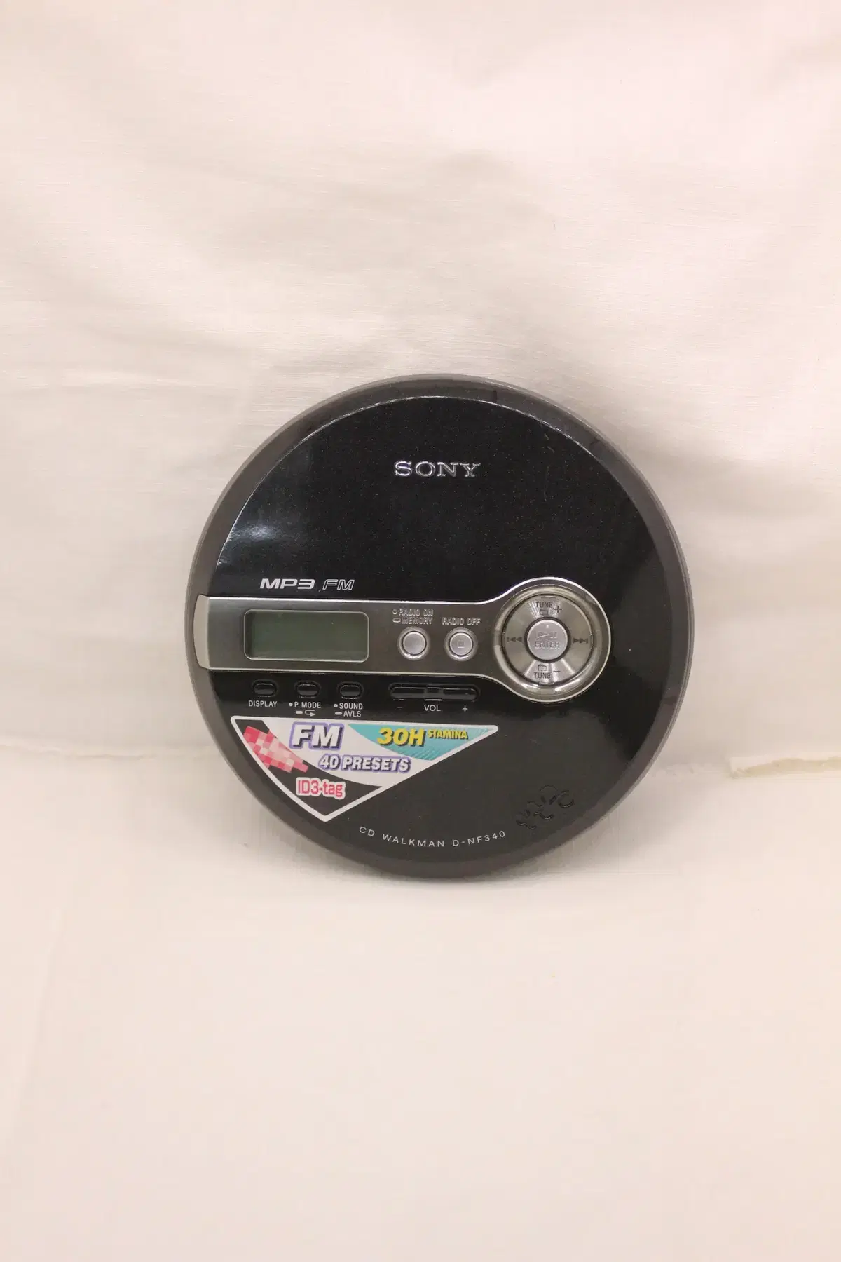 소니 D-NF340 빈티지 CD 워크맨 CDP MP3 FM 라디오
