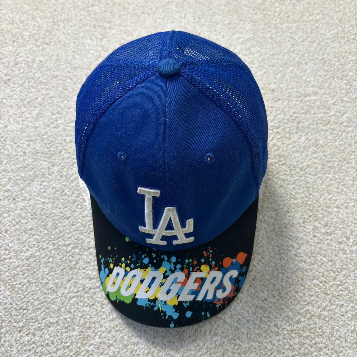 F(8-13Y) MLB LA다저스 키즈 메쉬 캡모자 0915K1