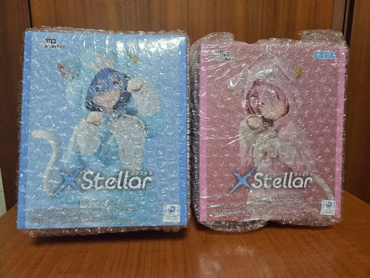 Re:제로 Xstellar 모후모후 렘&람 피규어 세트