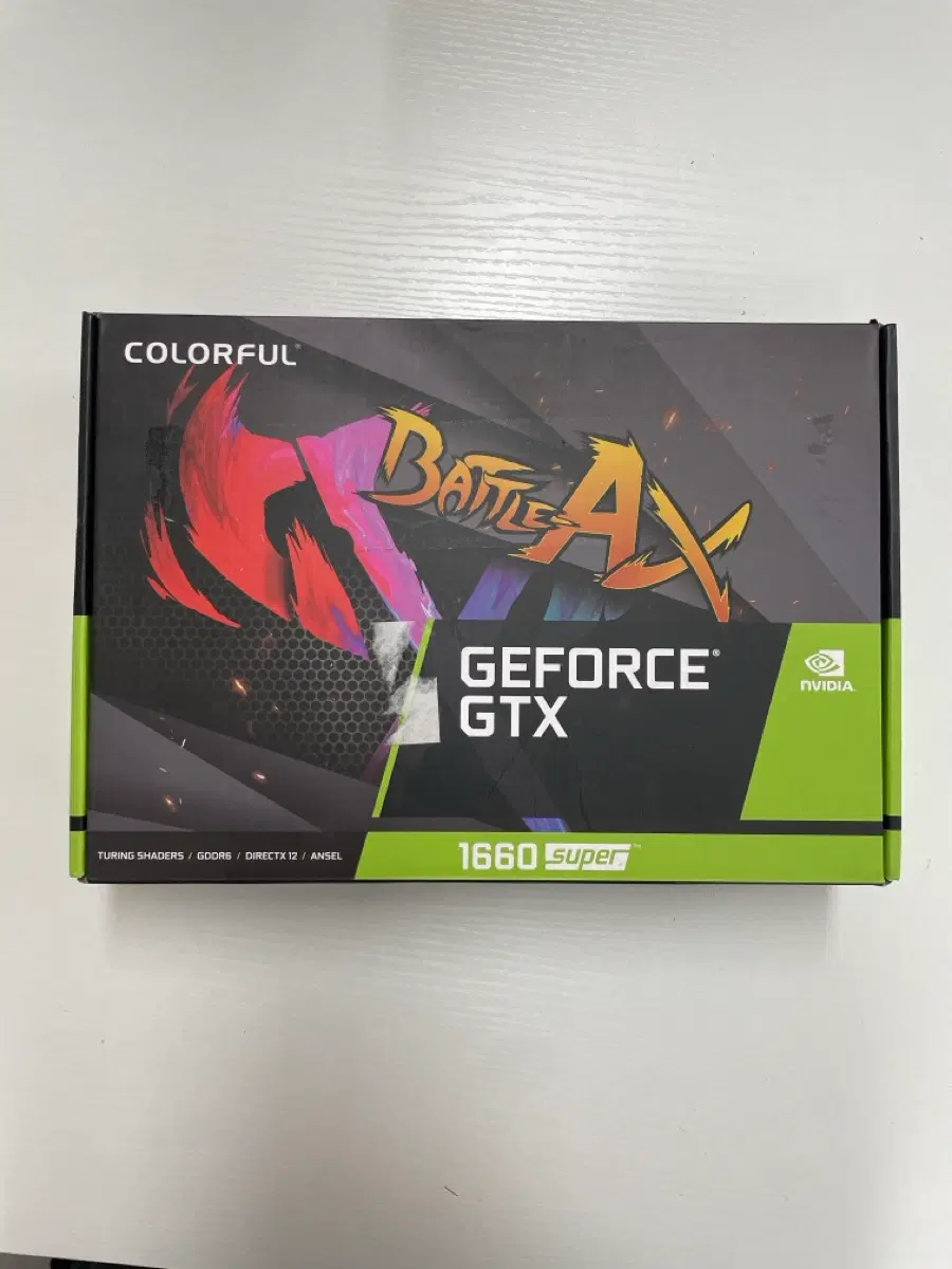 Colorful 배틀AX 지포스 GTX 1660 SUPER 그래픽카드(s급)