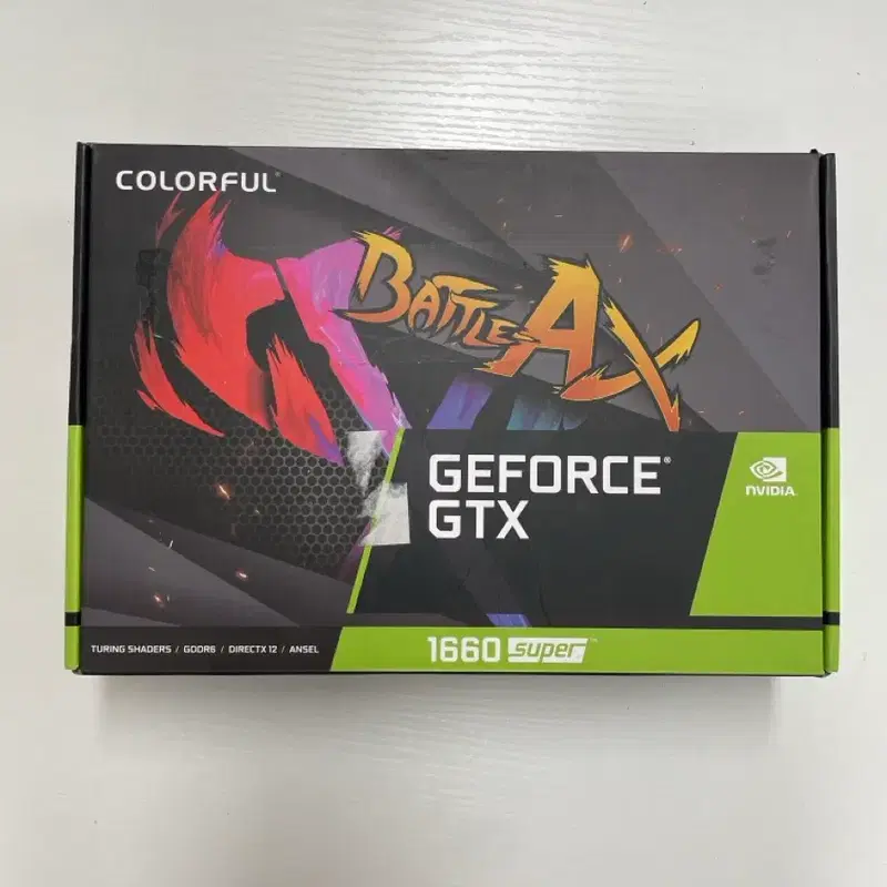 Colorful 배틀AX 지포스 GTX 1660 SUPER 그래픽카드(s급)