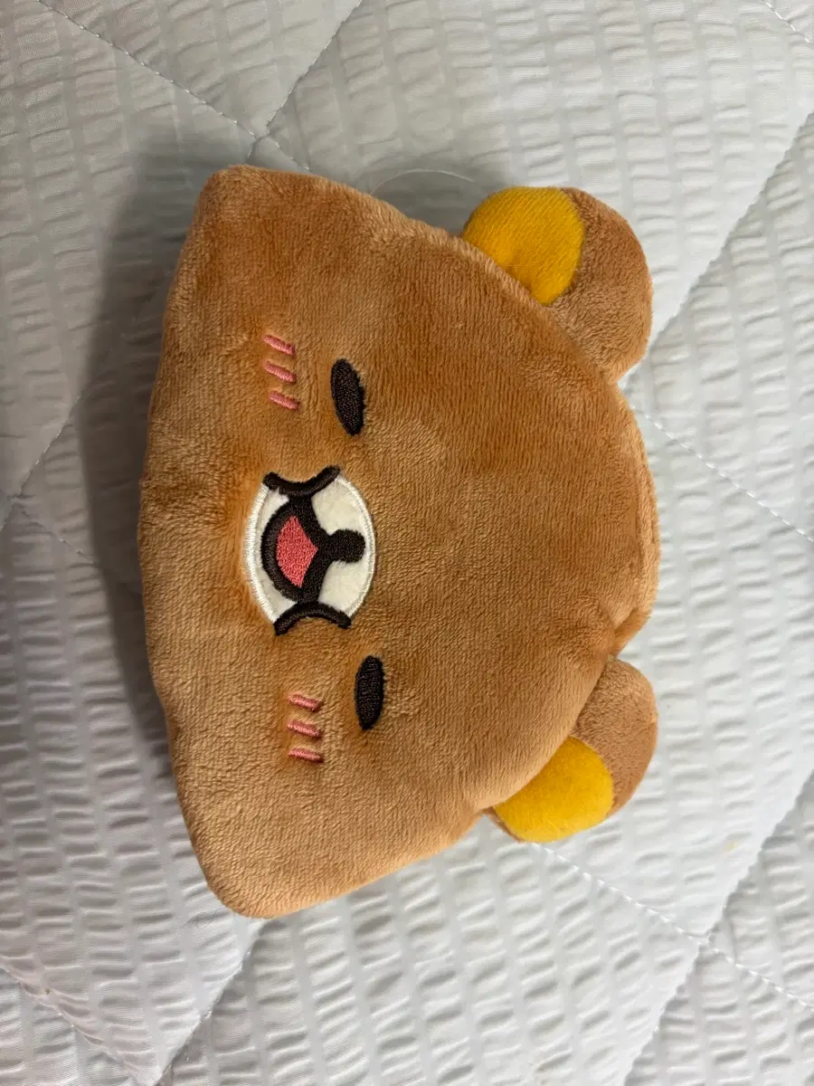 리락쿠마 얼굴 봉제 파우치