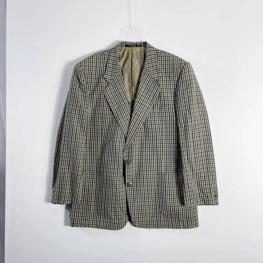 E1 닥스 빈티지 체크 블레이저 자켓 110사이즈