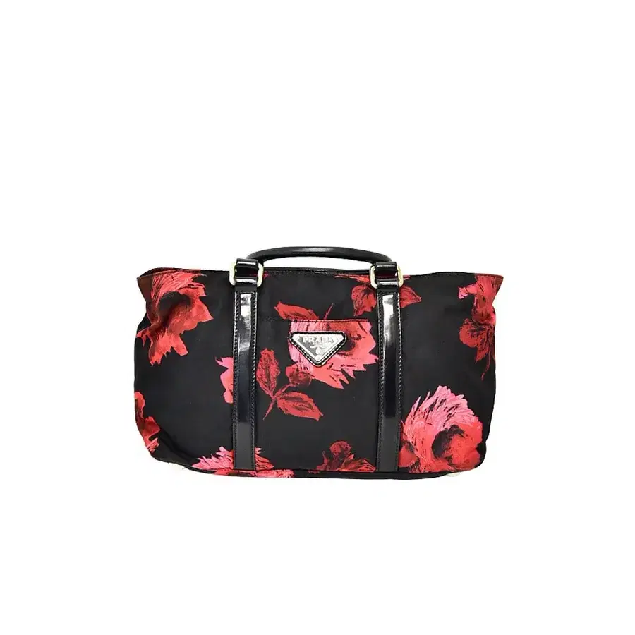 프라다 플라워 나일론 토트백 (정품)