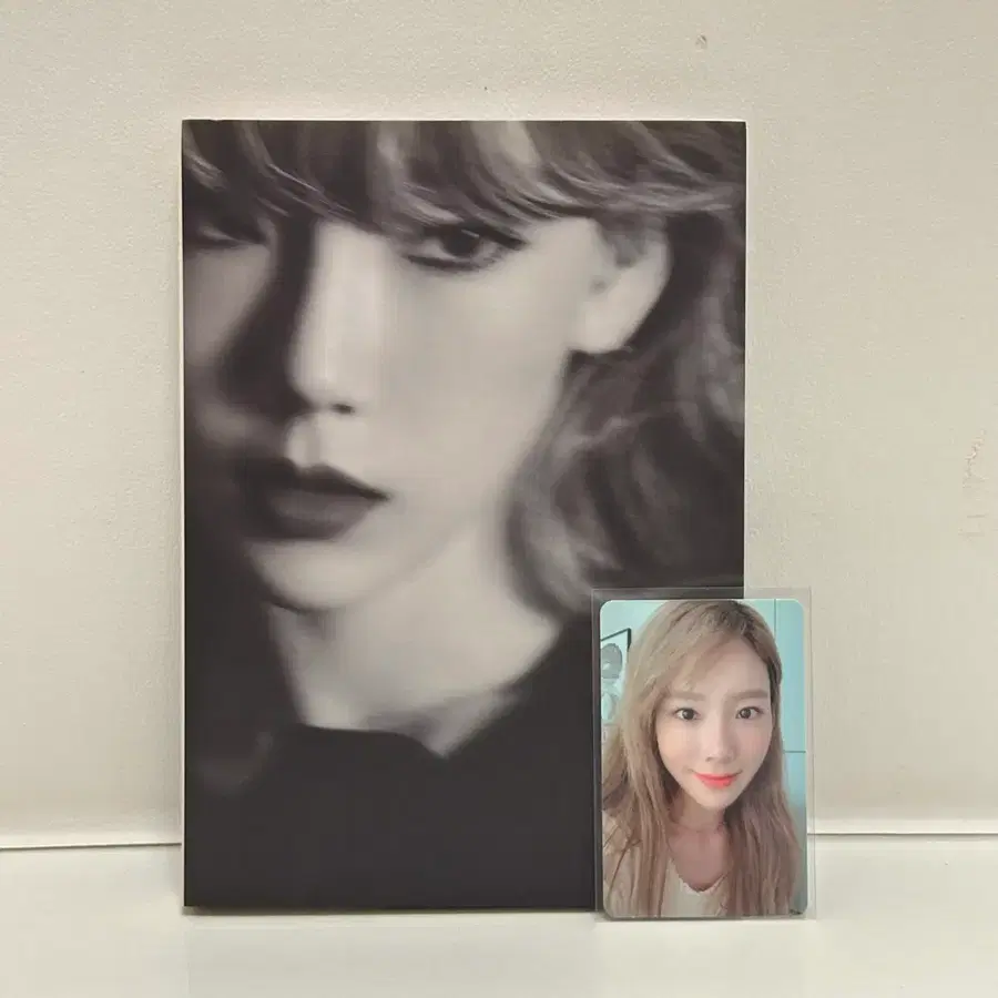 태연 purpose 화이트 버전 앨범 + 포카