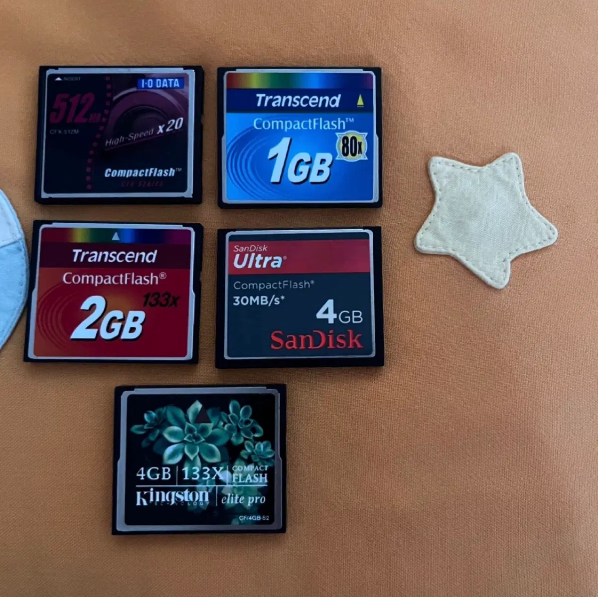 cf카드 빈티지 디카 메모리 카드 1gb, 2gb, 4gb