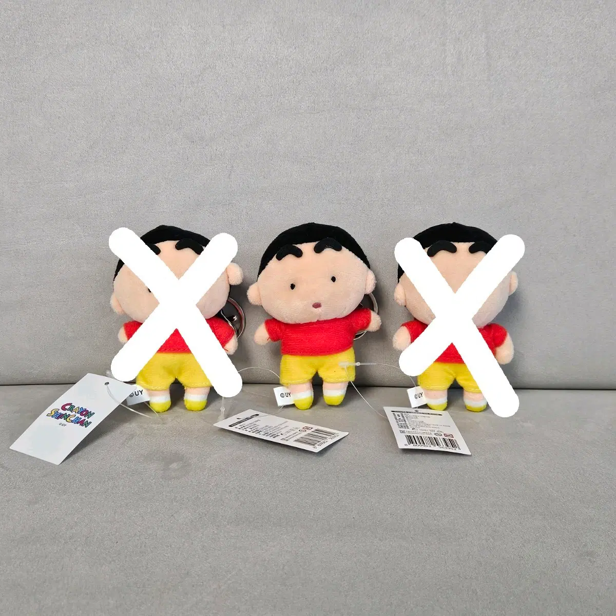 맹구가 된 짱구 맹짱구 키링 인형