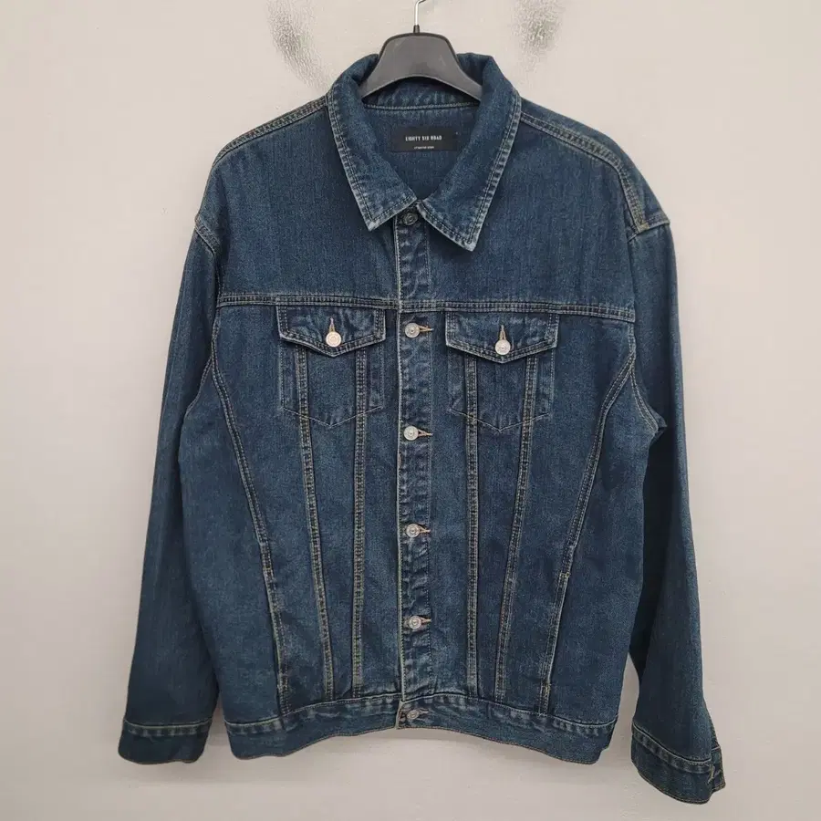 [105/XL] 86ROAD 워싱 데님 자켓 청자켓