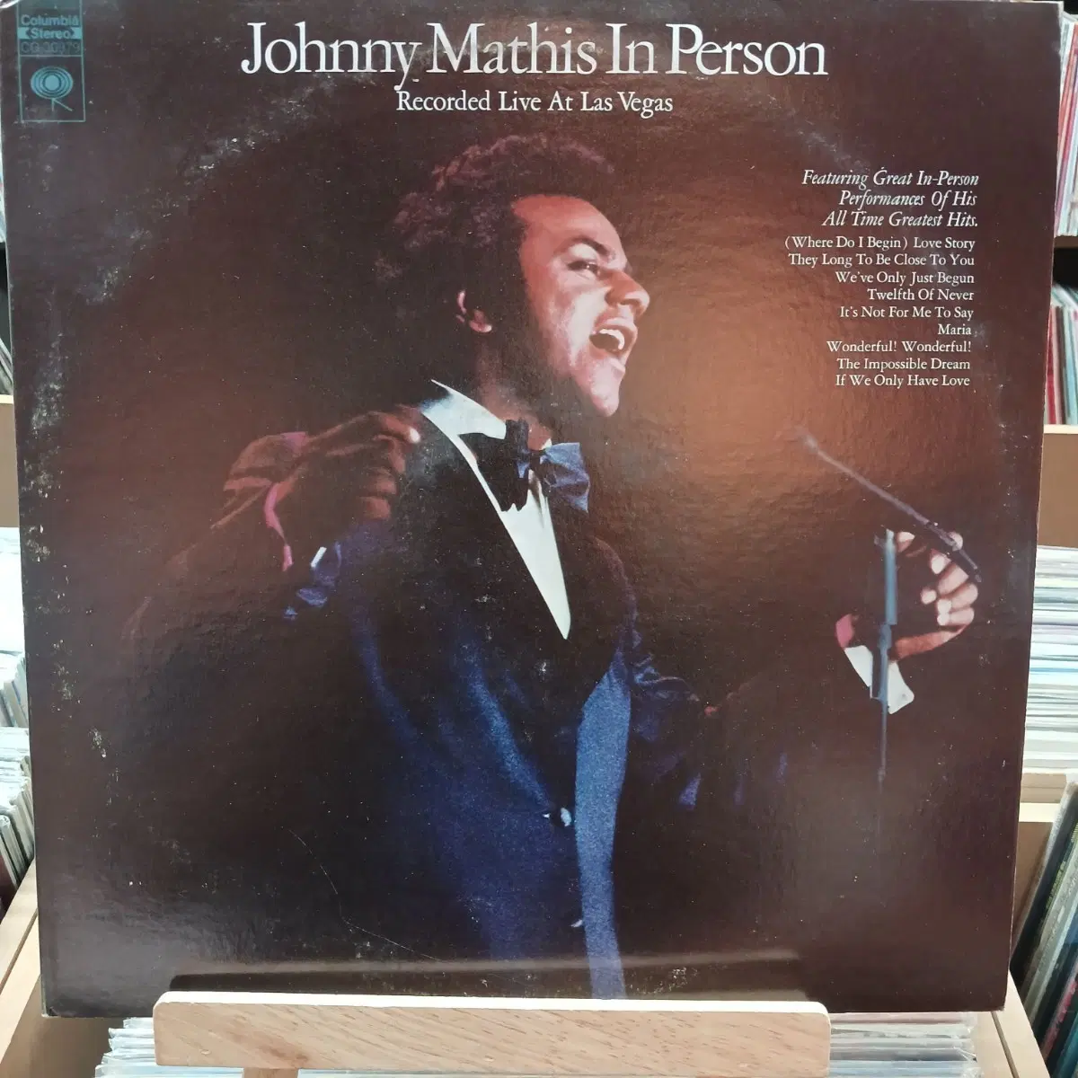 조니 마티스 Johnny Mathis In Person 더블 LP