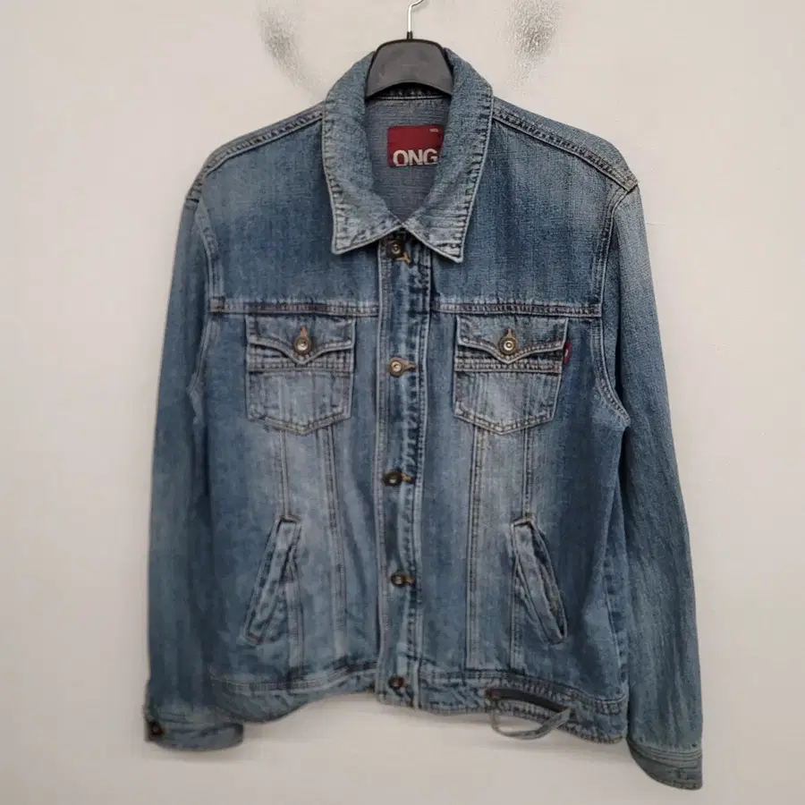 [105/XL] ONG 워싱 데님 자켓 청자켓