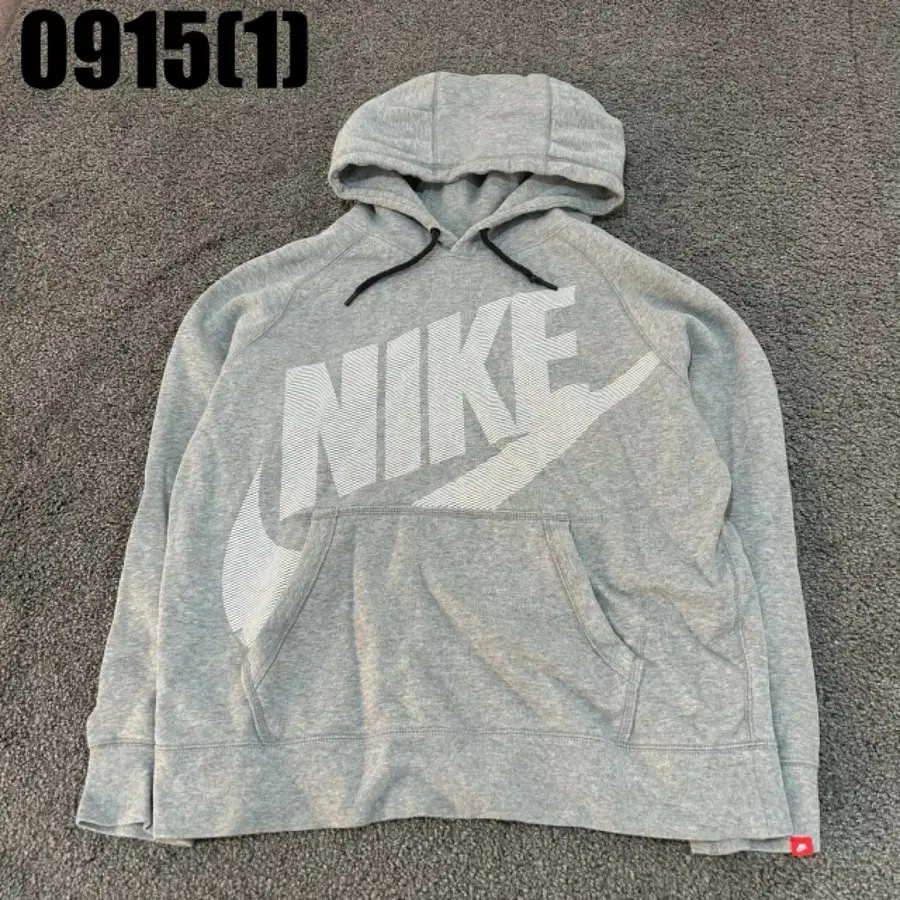 나이키 후드티 회색 xl