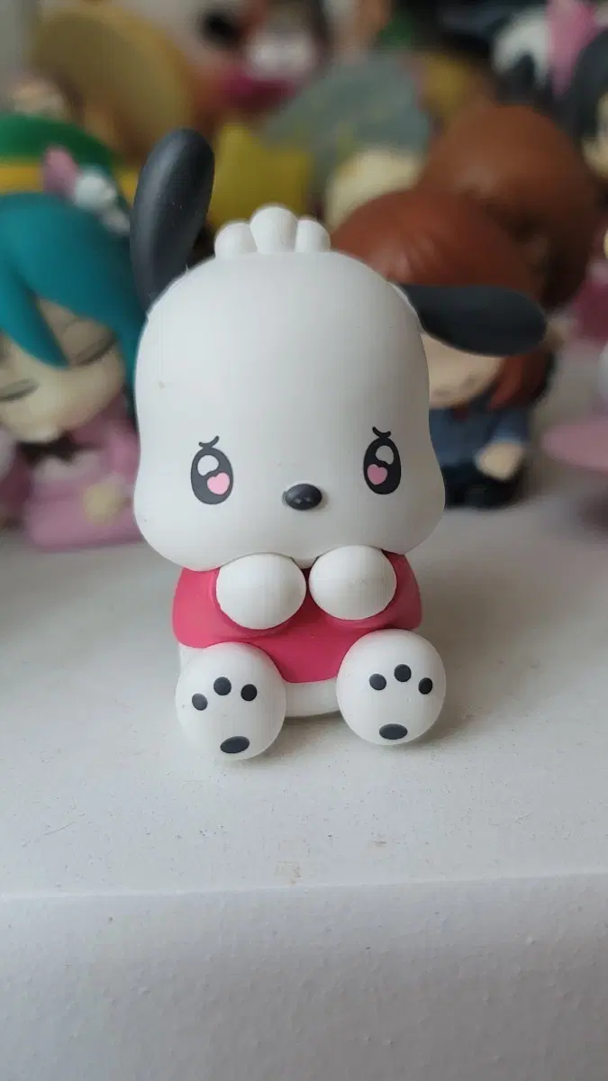 포차코 인형 핑크 피규어