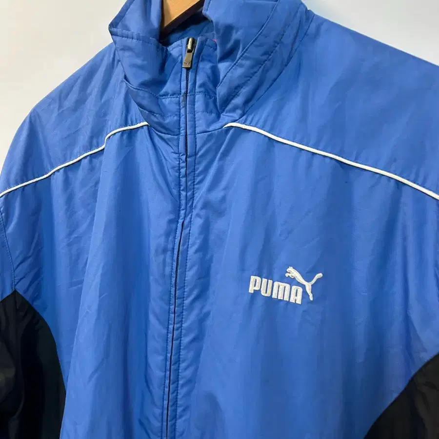 퓨마 바람막이 블루 XL