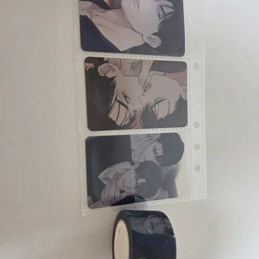 페이백 포토카드, 마스킹 테이프