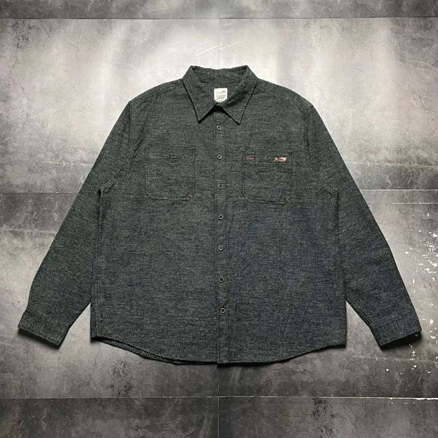 DICKIES 디키즈 포켓 블랙 워크셔츠 A01526