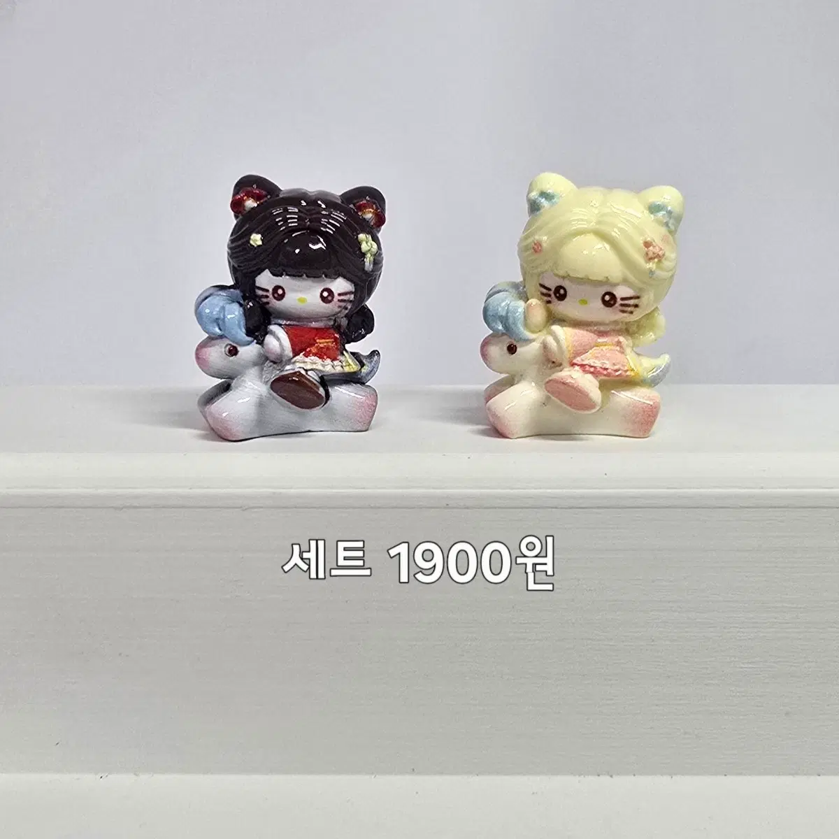 헬로키티 유니콘 피규어 세트