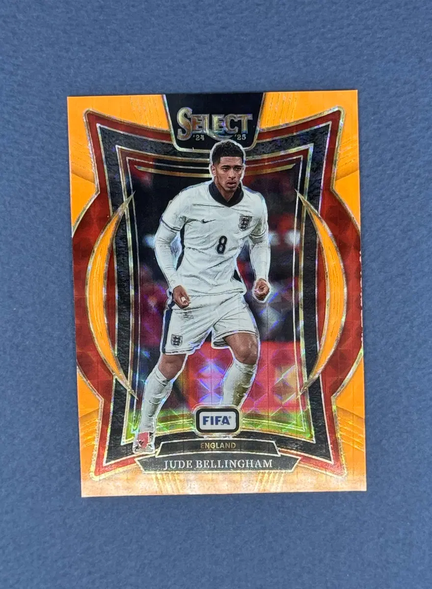 2024-25 Panini Select FIFA 주드 벨링엄 Terrace Orange Prizm 125한정