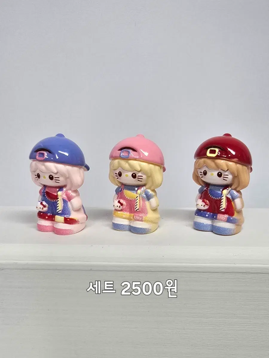 키티 피규어 3개 세트