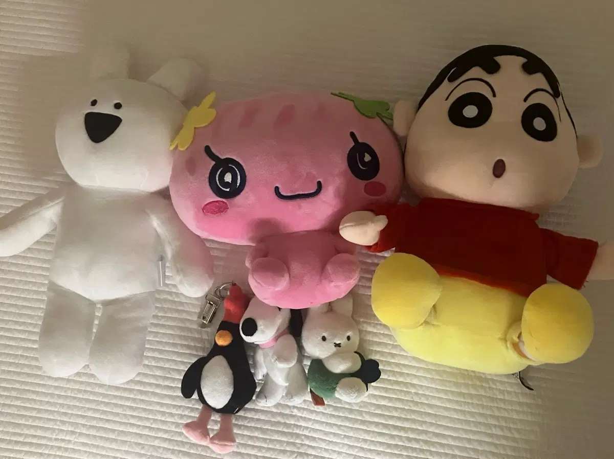 짱구 다마고치 맥그로우 미피 스누피 인형