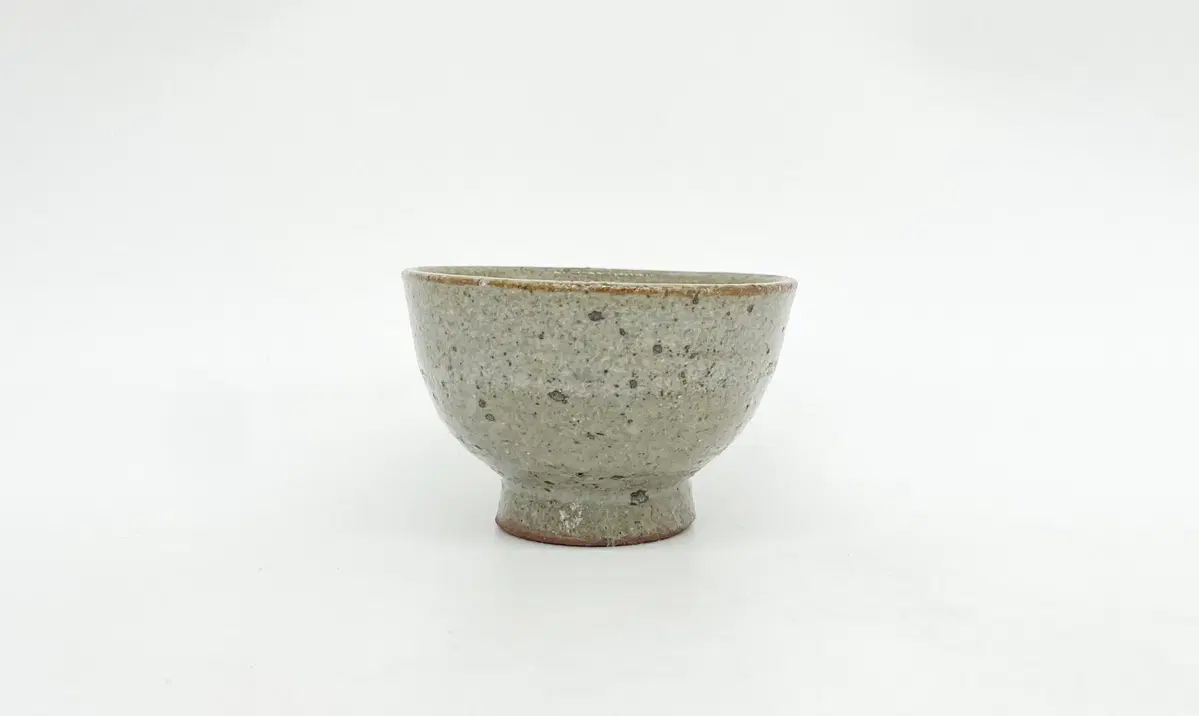 백자잔