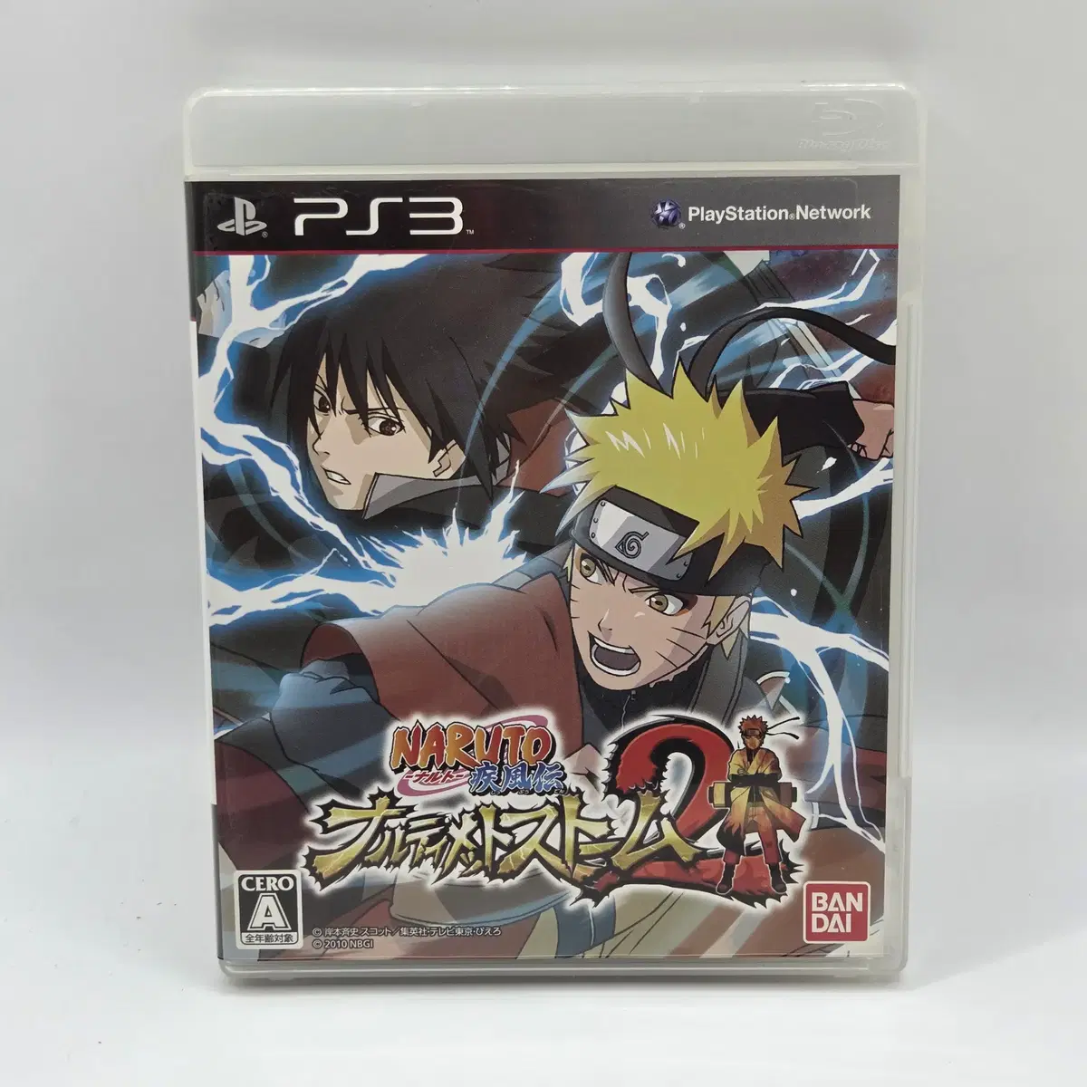 PS3 (일판) 나루토 질풍전 나루티밋 스톰 2 일본판 플스 플3 플스3 중고 타이틀 게임 (A2181)